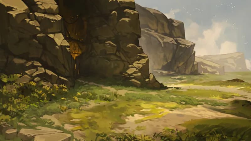 Secret Cave Hideout map, Grasslands Day variant thumbnail