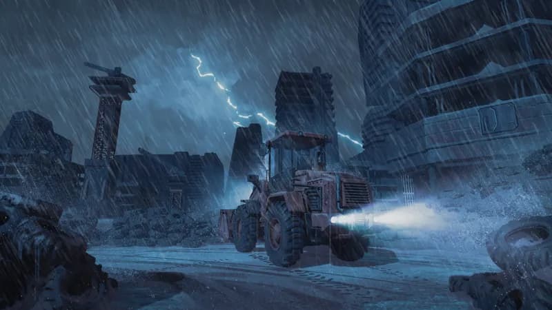 Tyre Yard map, Rain variant thumbnail