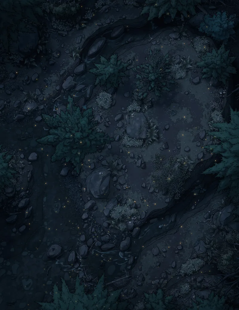 Knight's Refuge map, Natural Night variant thumbnail