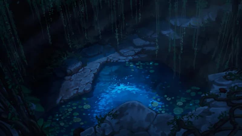 Jungle Treasure Trove map, Natural Night variant thumbnail