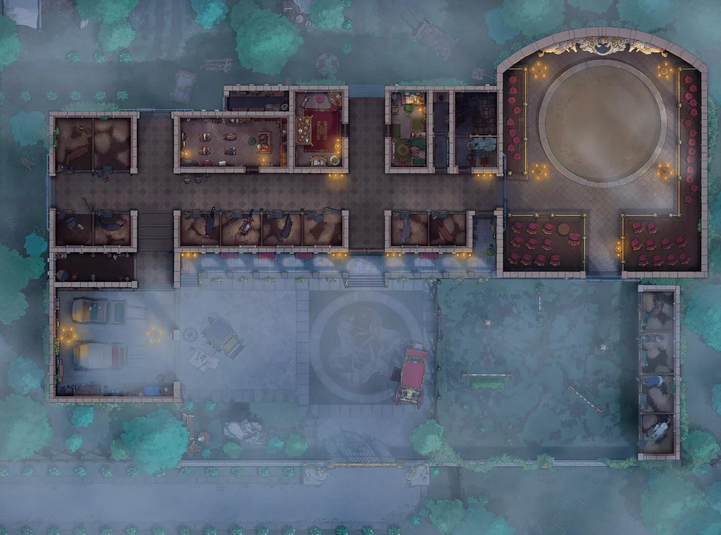 Royal Stables map, Fog variant thumbnail