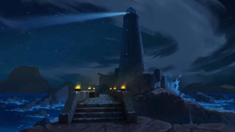 Lighthouse Isle map, Original Night variant thumbnail