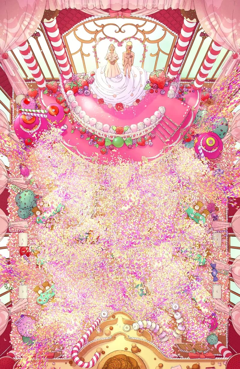 Candy Castle Banquet Hall map, Sprinkle Flood Stage 2 variant thumbnail