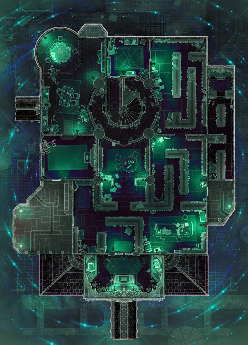 Muniment Chamber map, Ethereal variant thumbnail
