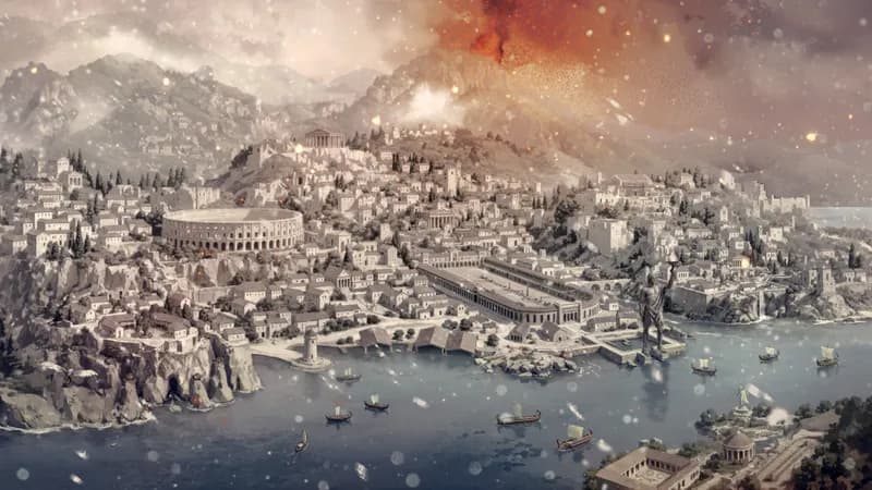 Ancient City map, Ashfall variant thumbnail
