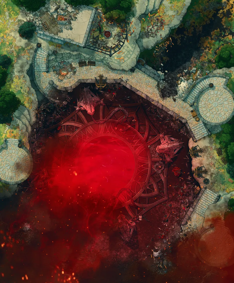 Dragon Enclosure map, Hell Gate variant thumbnail