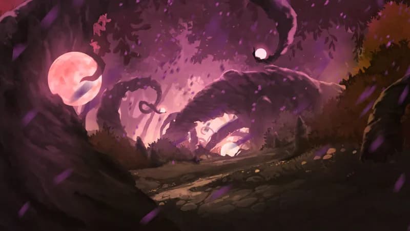 Haunted Hollow map, Spring variant thumbnail