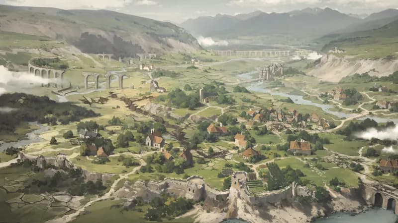 Starter Village map, Earthquake variant thumbnail