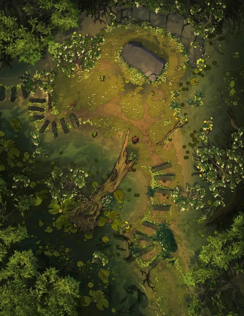 Dragon's Memorial map, Swamp variant thumbnail