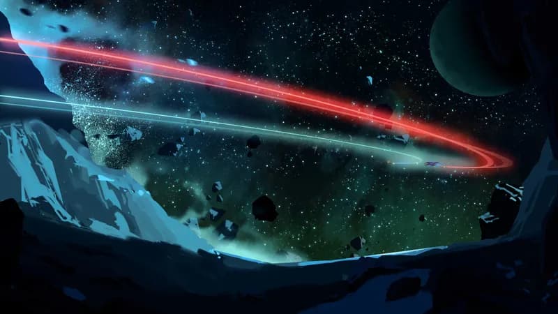 Dragonette Star Racer map, Space variant thumbnail
