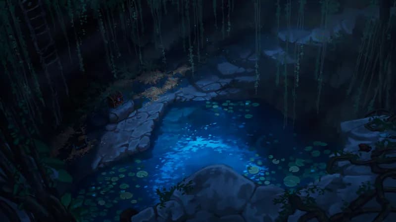 Jungle Treasure Trove map, Original Night variant thumbnail