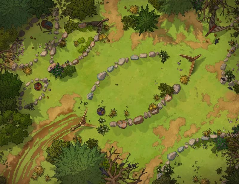 Viking Burial map, Years Passed variant thumbnail