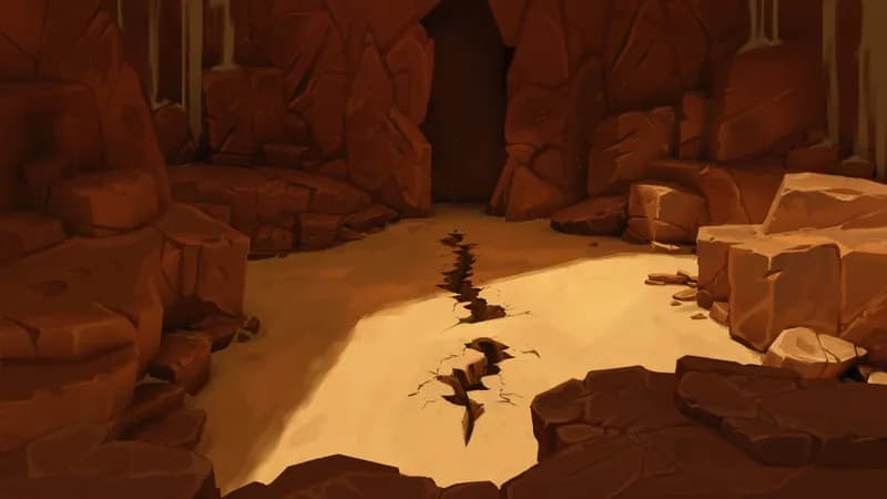 Blue Dragon Lair map, Crack variant thumbnail