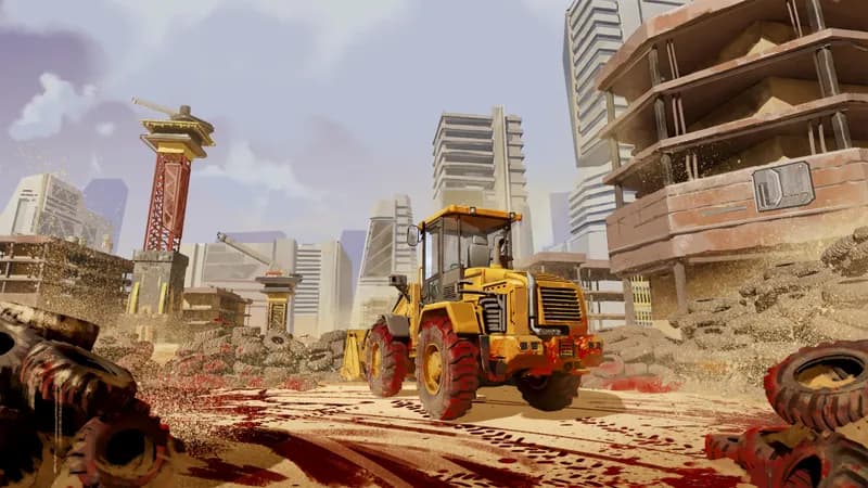 Tyre Yard map, Massacre variant thumbnail