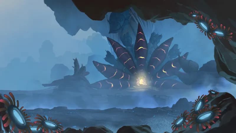 Alien Hive Entrance map, Fog variant thumbnail