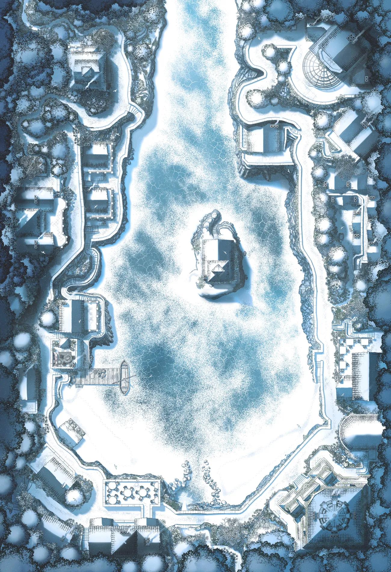 Ruvatello map, Winter Day variant thumbnail