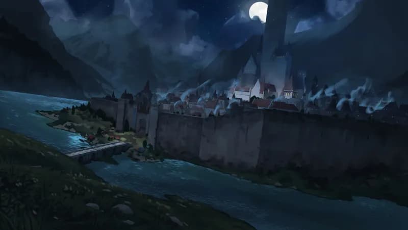 Market City Walls map, Original Night variant thumbnail