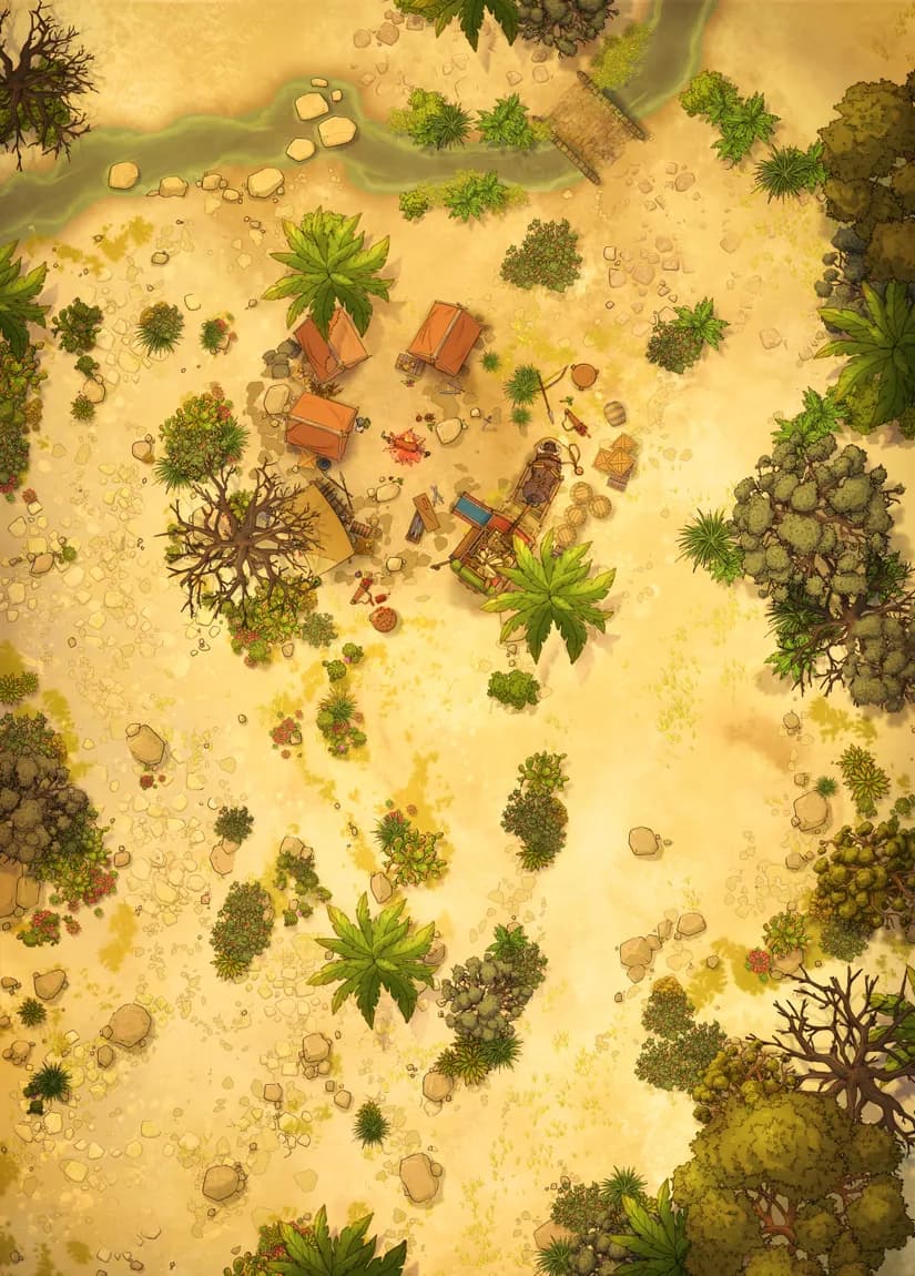 Roadside Ambush map, Desert variant thumbnail