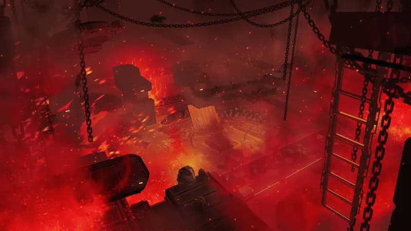 Trash Compactor map, Fire variant thumbnail