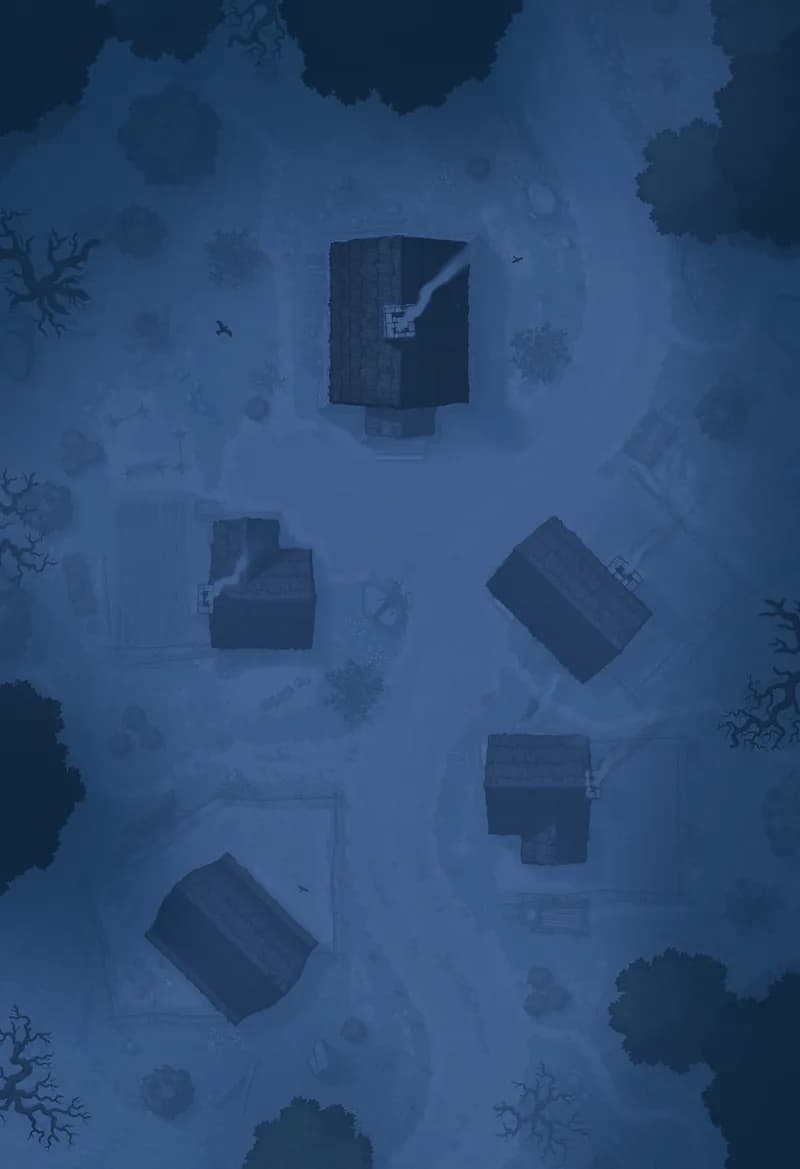 Hauthell map, 01 Mist Night variant thumbnail