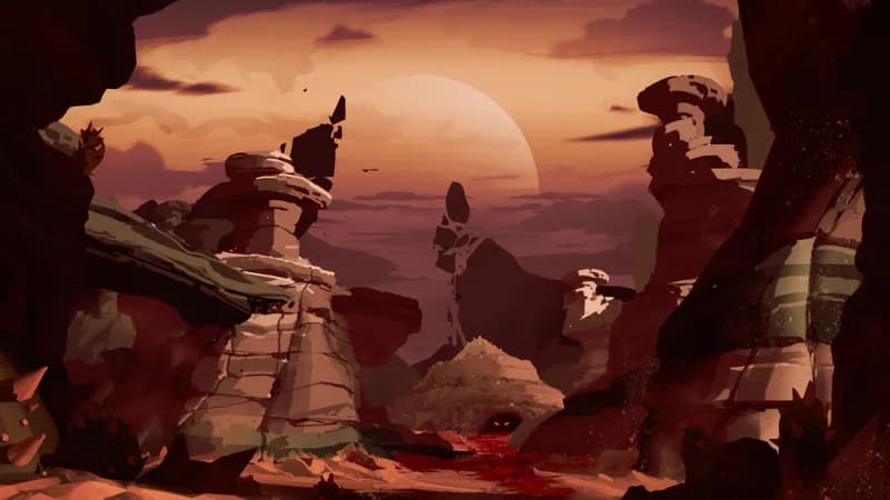 Alien Canyon Burrows map, Massacre variant thumbnail