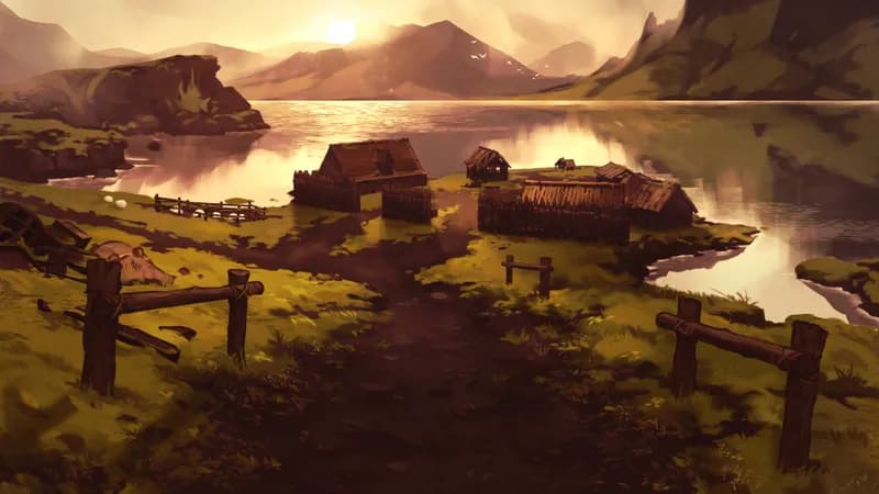 Iron Age Hamlet map, Sunset variant thumbnail