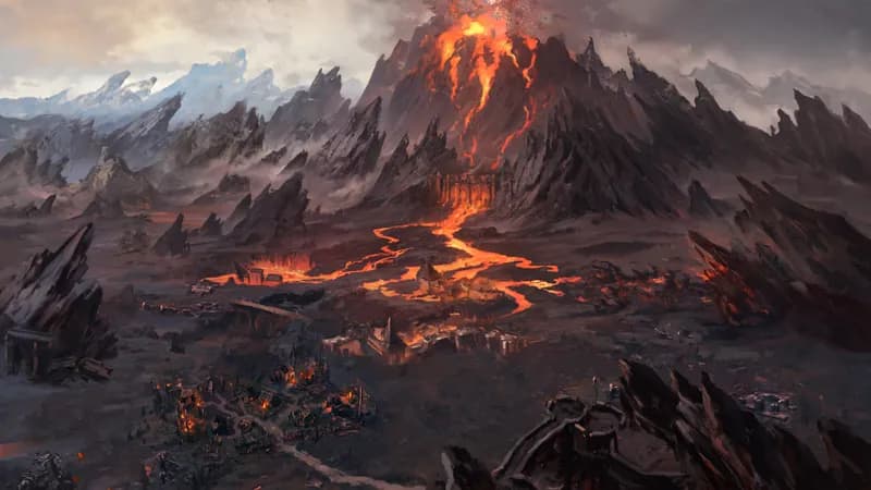 Dragon's Domain map, Lava Flow Stage 02 variant thumbnail