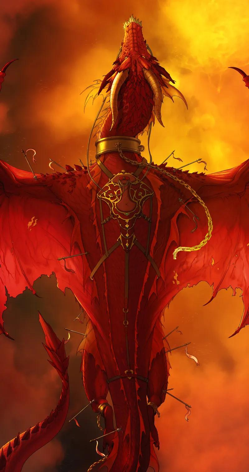 Chained Dragon map, Red Dragon variant thumbnail