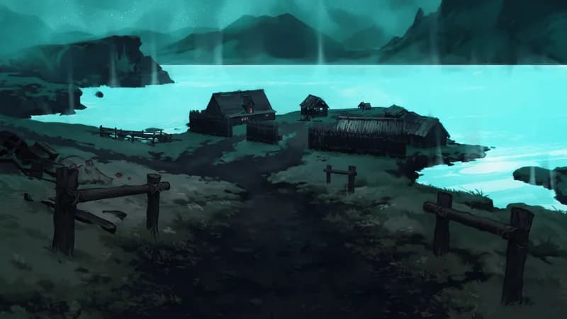 Iron Age Hamlet map, Radiant Waters variant thumbnail