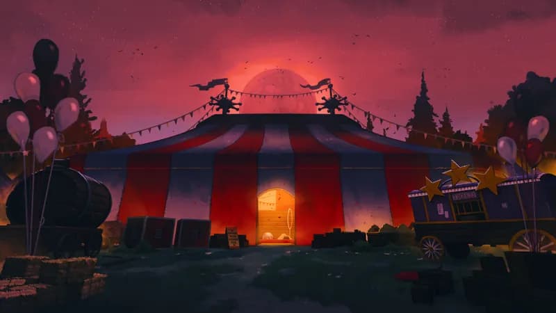 Travelling Circus map, Blood Moon variant thumbnail