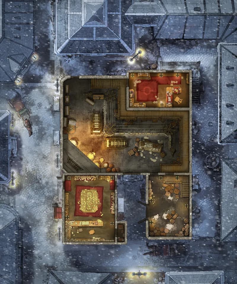 Candle Workshop map, Winter variant thumbnail