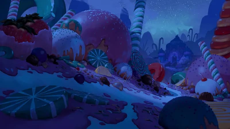 Candy Castle map, Dark variant thumbnail