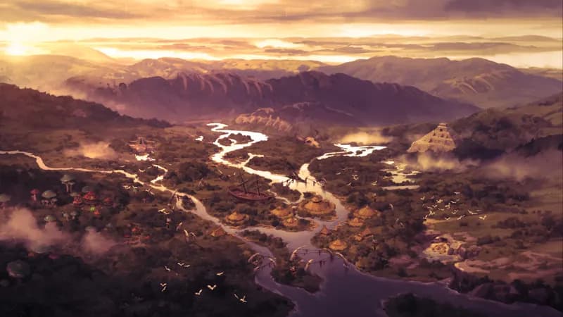 Deep Jungle map, Sunrise variant thumbnail