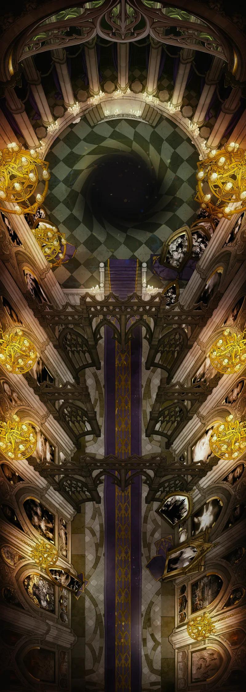 Throne Gallery map, Warp variant thumbnail