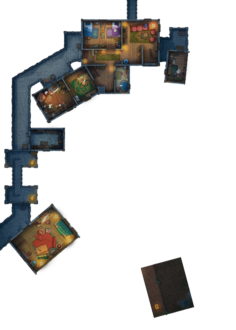 Heart of the Village map, Interior Floor 02 Night Tile variant thumbnail