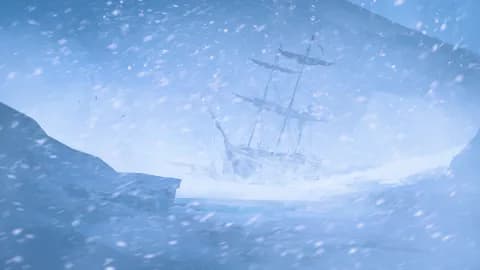 Arctic Expedition map, Blizzard variant