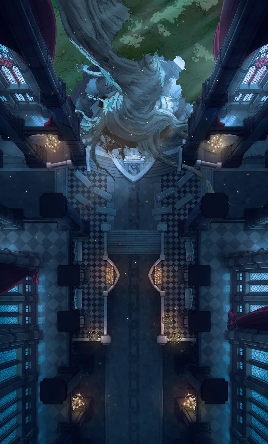 Cathedral of the Eight map, Druidic Protection variant thumbnail