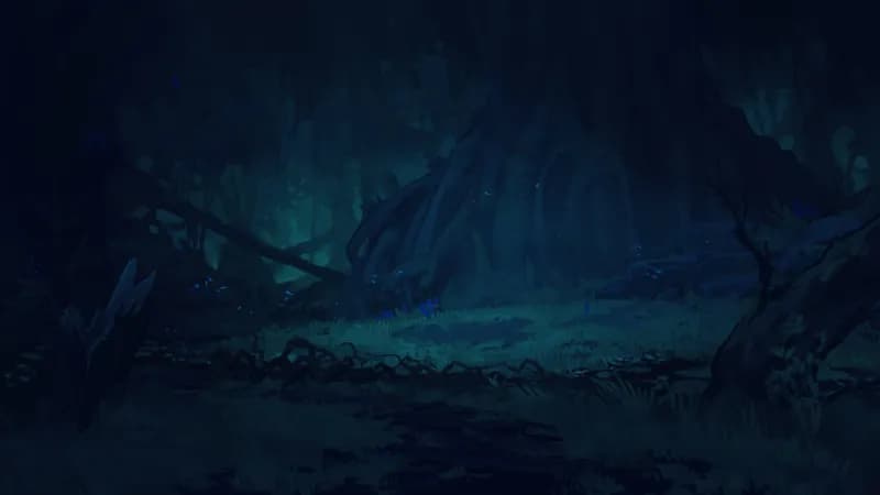 Swamp Graveyard map, Natural Night variant thumbnail