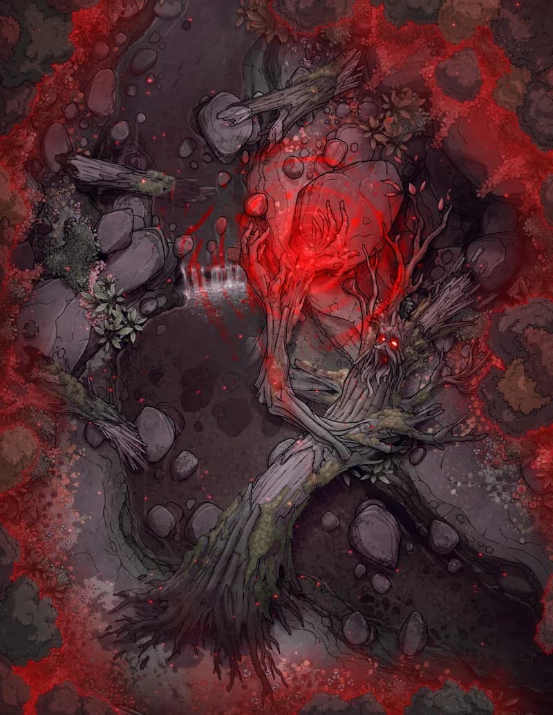 Treant Falls map, Dark Presence variant thumbnail