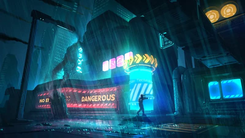 Cyberpunk City Streets map, Lost Soldier variant thumbnail