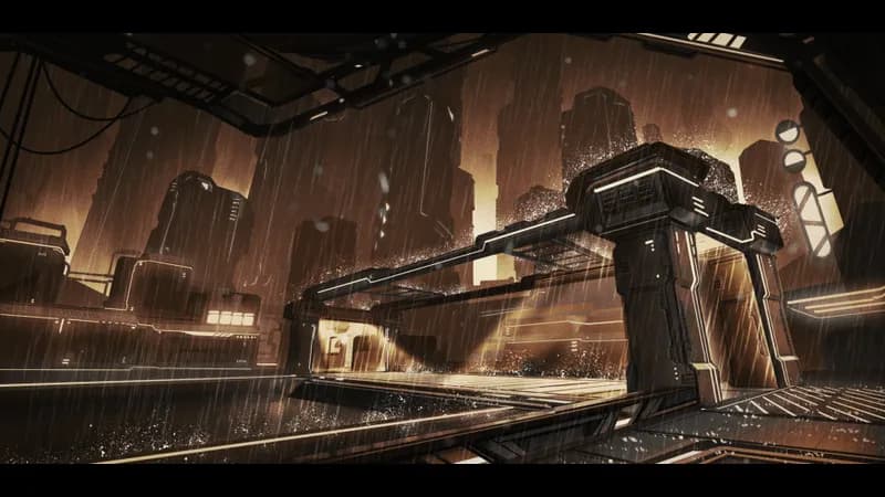 Cyberpunk Bridge map, Noire variant thumbnail