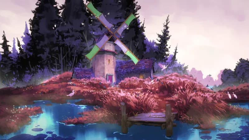 Mellow Marshland Mill map, Fey Realm variant thumbnail