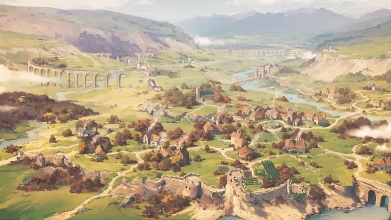 Starter Village map, Autumn variant thumbnail