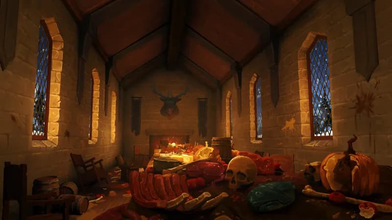 Ogre Queen Feast map, Winter variant thumbnail