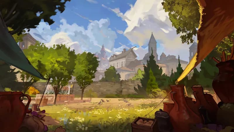 Magister's Market map, City Park Day variant thumbnail