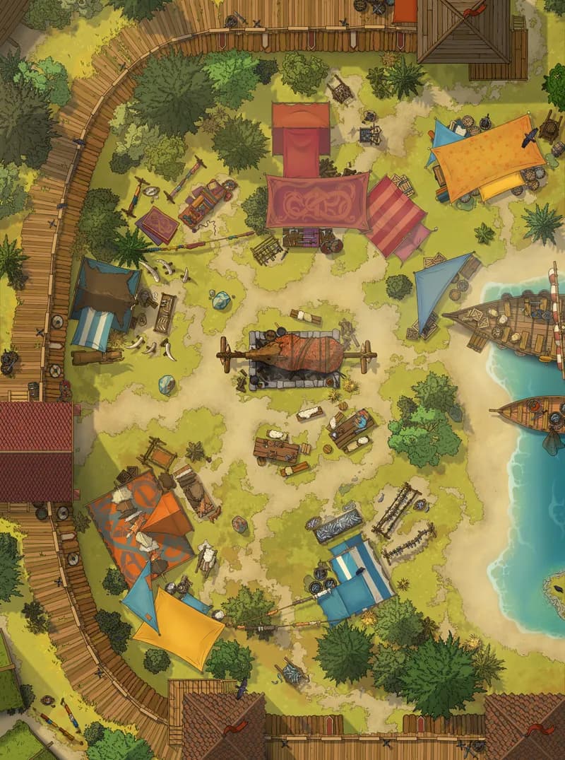 Viking Market map, Original Day variant thumbnail