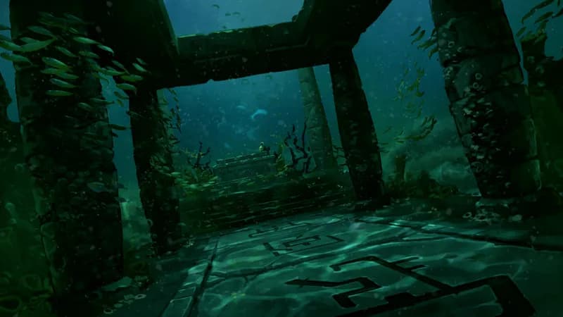 Deep Sea Temple map, Sea Floor variant thumbnail