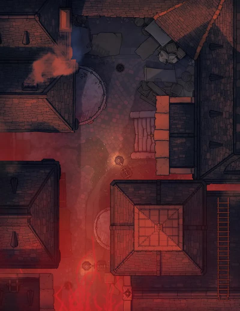 Dark Alleys map, Layout 2 Menace variant thumbnail