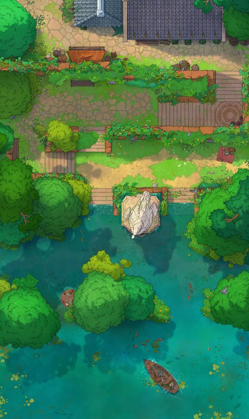 Mossy Steps map, Flood Stage 1 variant thumbnail