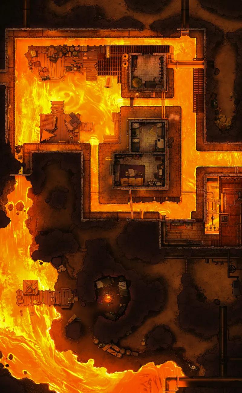 Sewer Tunnels map, Lava variant thumbnail